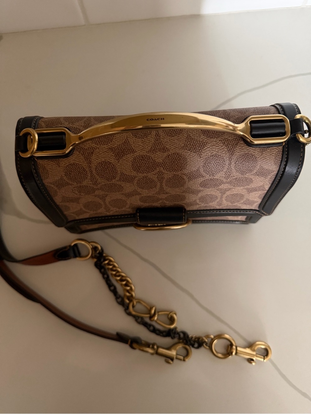 Coach 1941 Riley Top Handle 22 - Picture 6 of 14